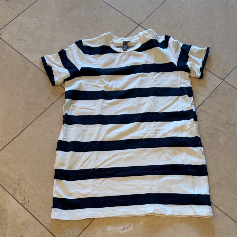 Striped Black and White T-Shirt